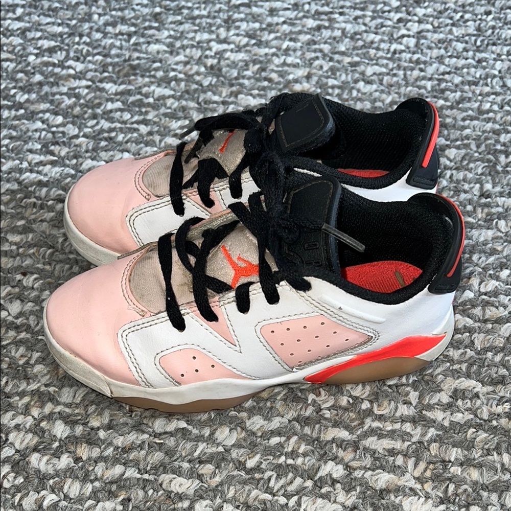 Nike Air Jordan Kids Sneakers - Pink and White